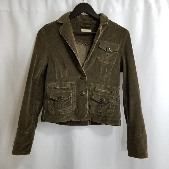 Urban Life size small greenish brown corderoy jacket - Picture 10 of 10